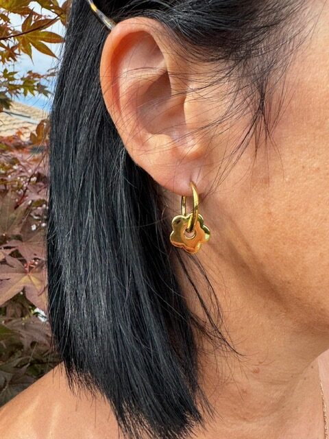 Boucles d'oreilles Fleur Aila
