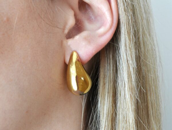 Boucles d'oreilles GOUTTE Couleur Or