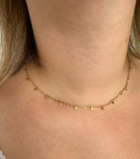 Collier Cœur TORI Couleur Or