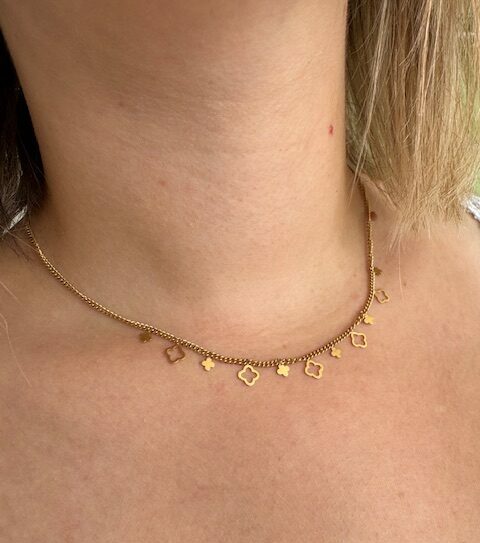 Collier Trèfle SYAM Couleur Or