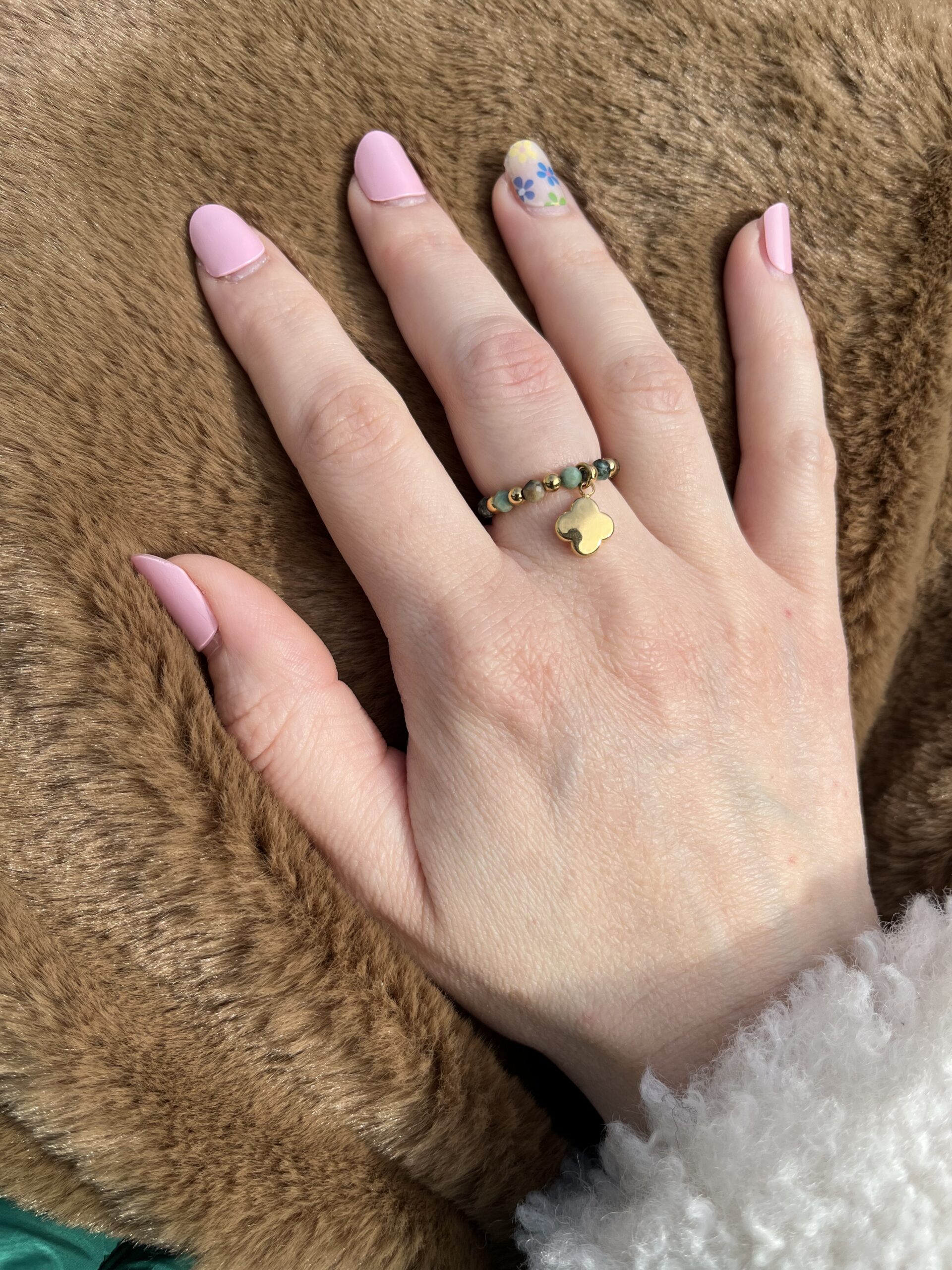 Bague GATIEN Perles et breloque