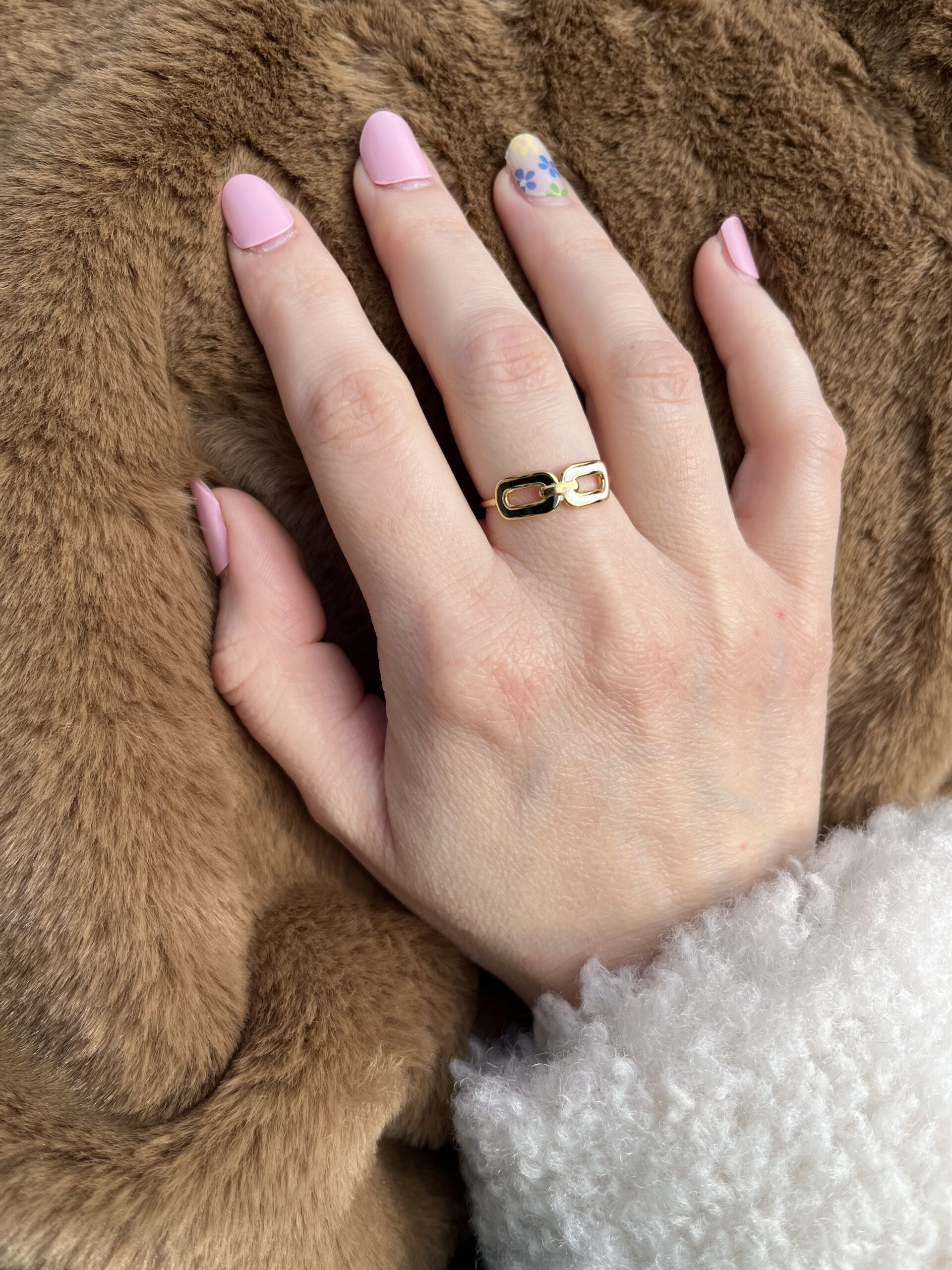 Bague ANNEAUX bicolore